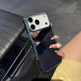 Luxury Plating Make Up Mirror Phone Case For iPhone