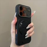 Frosted Magnetic Phone Case For iPhone