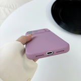 Liquid Silicone Magnetic Phone Case For iPhone