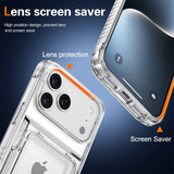 Transparent Flip Phone Case For iPhone