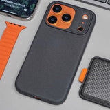 Rock Sand Magnetic Anti-Slip Phone Case For iPhone