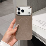 Flannel Magnetic Phone Case For iPhone