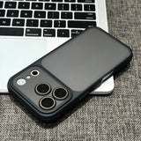 Frosted Semi-Transparent Phone Case For iPhone