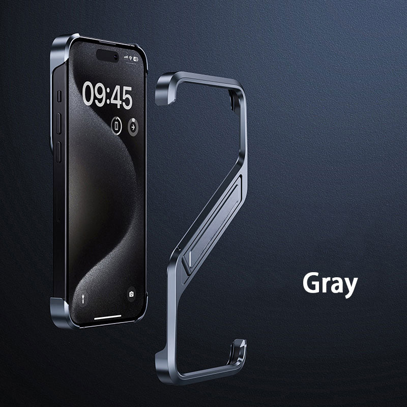 Luxurious Metal Frameless Phone Case For iPhone