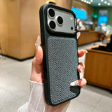 Fabric Textured Shockproof Phone Case For iPhone