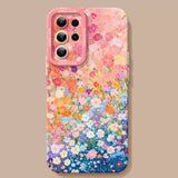 Silicone Flower Phone Case For Samsung