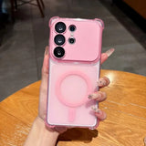 Candy Magnetic Matte Phone Case For Samsung