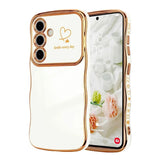 Wave Heart Shape Soft Case For Samsung