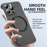 Carbon Fiber Magnetic Case For iPhone