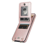 Crossbody Cards Solt Bag Zipper Wallet Case For Samsung