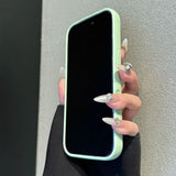 Frosted Large Window Magnetic Phone Case For iPhone