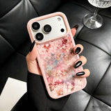 Pink Floral Phone Case For iPhone