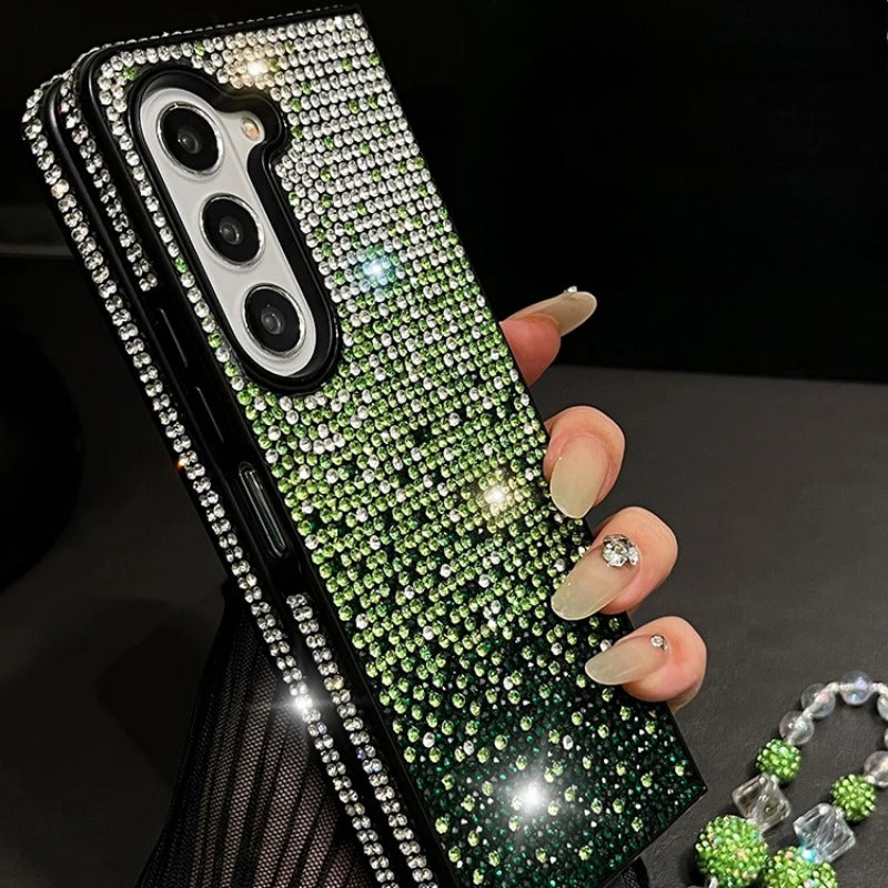 Bling Gradient Full Diamond Case For Samsung