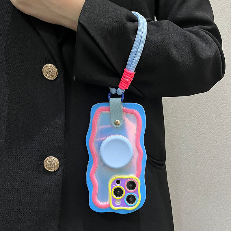 Contrast Color Phone Case For iPhone