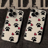 Black Claw Love Phone Case For iPhone