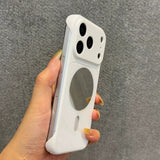Magnetic Frameless Hard Phone Case For iPhone