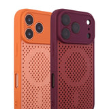 Mesh Soft-edge Shockproof Phone Case For iPhone