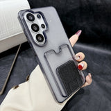 Glitter Card Holder Phone Case For Samsung