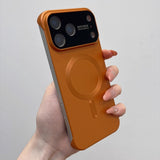 Large-view Borderless Magnetic Phone Case For iPhone