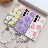Flower Anti-shock Phone Case For Samsung