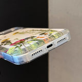 Resin-encased Real Flower Specimen Anti-drop Phone Case For iPhone