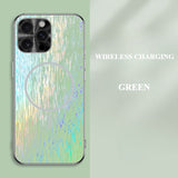 Fine Magnetic Ring Frosted Soft Frame Magnetic Phone Case For iPhone