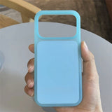 Liquid Silicone Semi-transparent Phone Case For iPhone