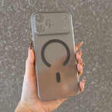 Frosted Magnetic Phone Case For iPhone