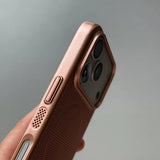 Mesh Frosted Magnetic Phone Case For iPhone