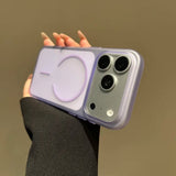 Ultra-thin Frosted Magnetic Phone Case For iPhone