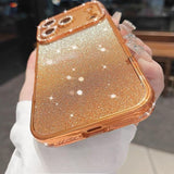 Gradient Electroplated Phone Case For iPhone