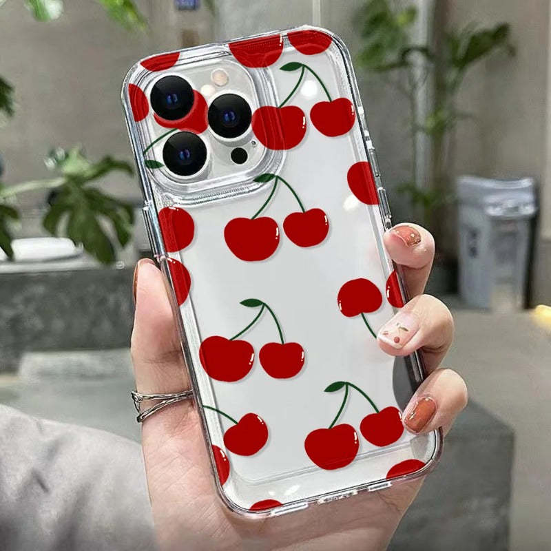 Red Cherry Phone Case For iPhone