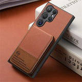 Wallet with Card Holder Phone Case For Samsung