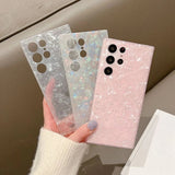 Glitter Dream Soft Silicone Marble Phone Case For Samsung