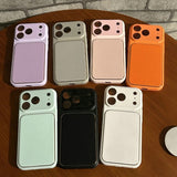 Large-view, Slim, Built-in Magnetic Phone Case For iPhone