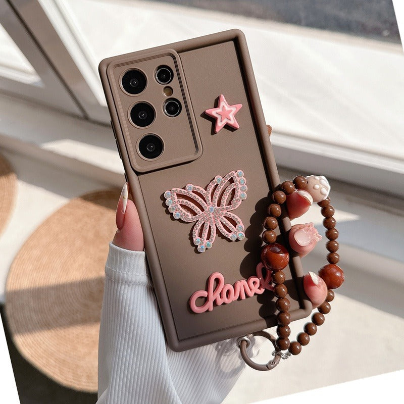 Butterfly Star Silicone Phone Case For Samsung