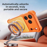 Camera Protection Shockproof Magnetic Case For iPhone