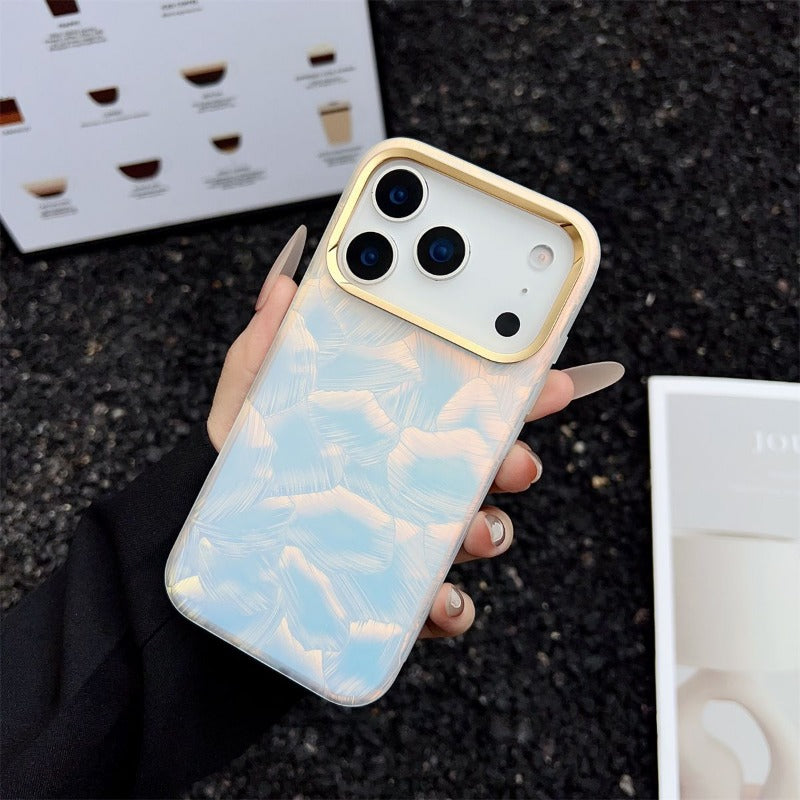 Cloud-like Sheer Phone Case For iPhone