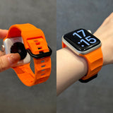 New Silicone Strap For Apple Watch