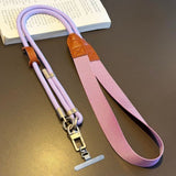 Solid Color Adjustable Crossbody Phone Strap