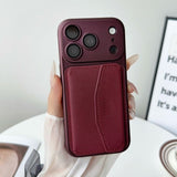 Card Holder Anti-drop Phone Case For iPhone