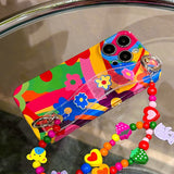 Graffiti Flower Phone Case For iPhone