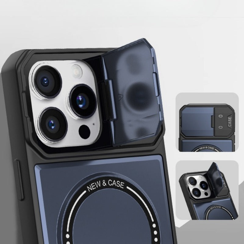 Magnetic Bracket Phone Case For iPhone