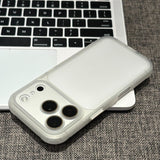Frosted Semi-Transparent Phone Case For iPhone
