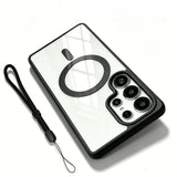 Transparent Acrylic Magnetic Phone Case For Samsung