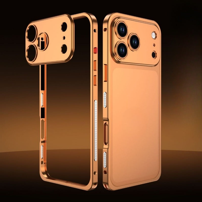 Ultra-thin Metal Frame Phone Case For iPhone