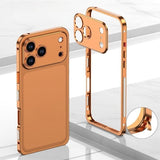 Ultra-thin Metal Frame Phone Case For iPhone