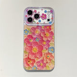 Flower-shaped Epoxy Phone Case For iPhone