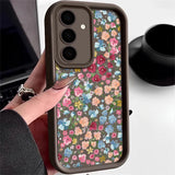 Small Flowers Soft Phone Case For Samsung