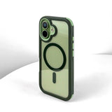 2-in-1 Magnetic Transparent Phone Case For iPhone